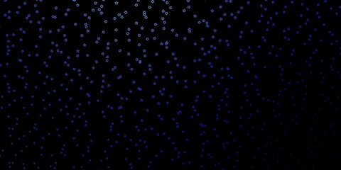 Dark Blue, Green vector background with colorful stars. Colorful illustration with abstract gradient stars. Best design for your ad, poster, banner.