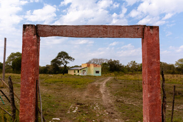 Fototapeta premium old abandoned house