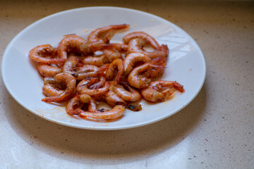 Gambones y Gambas fritas