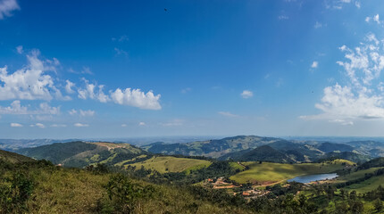 beautiful mountains in brazil, a view of the state of minas gerais