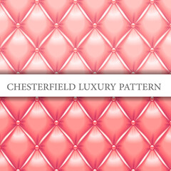Chesterfield luxury shiny leather pattern