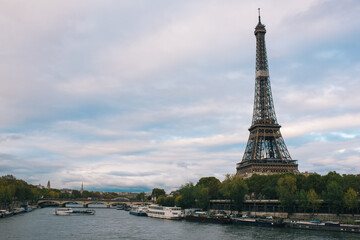 Fototapeta premium Eiffel tower paris