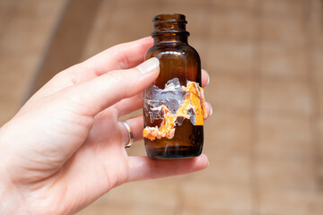 
Removing sticky labels from glass jars. Hard to remove tags
