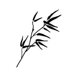 Bamboo vector illustration.