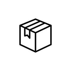 Box icon vector logo design template