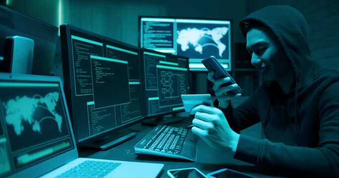 Hacker fraudulently use credit card