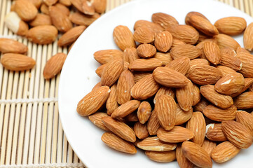 Almond Nut (Prunus dulcis, syn. Prunus amygdalus)