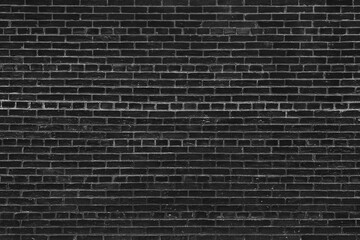 Fototapeta na wymiar Grey and black brick wall background.