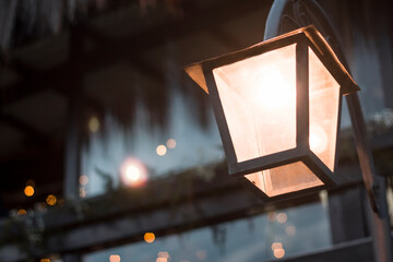 Lampara encendida