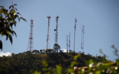Seven antennas 