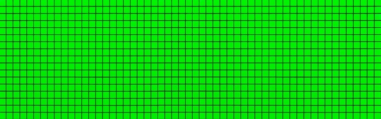 Panorama of Modern pattern of green stone block wall tile texture and seamless background