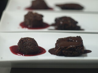 postre de chocolate, cocktail de chocolate, fiesta matrimonio boda