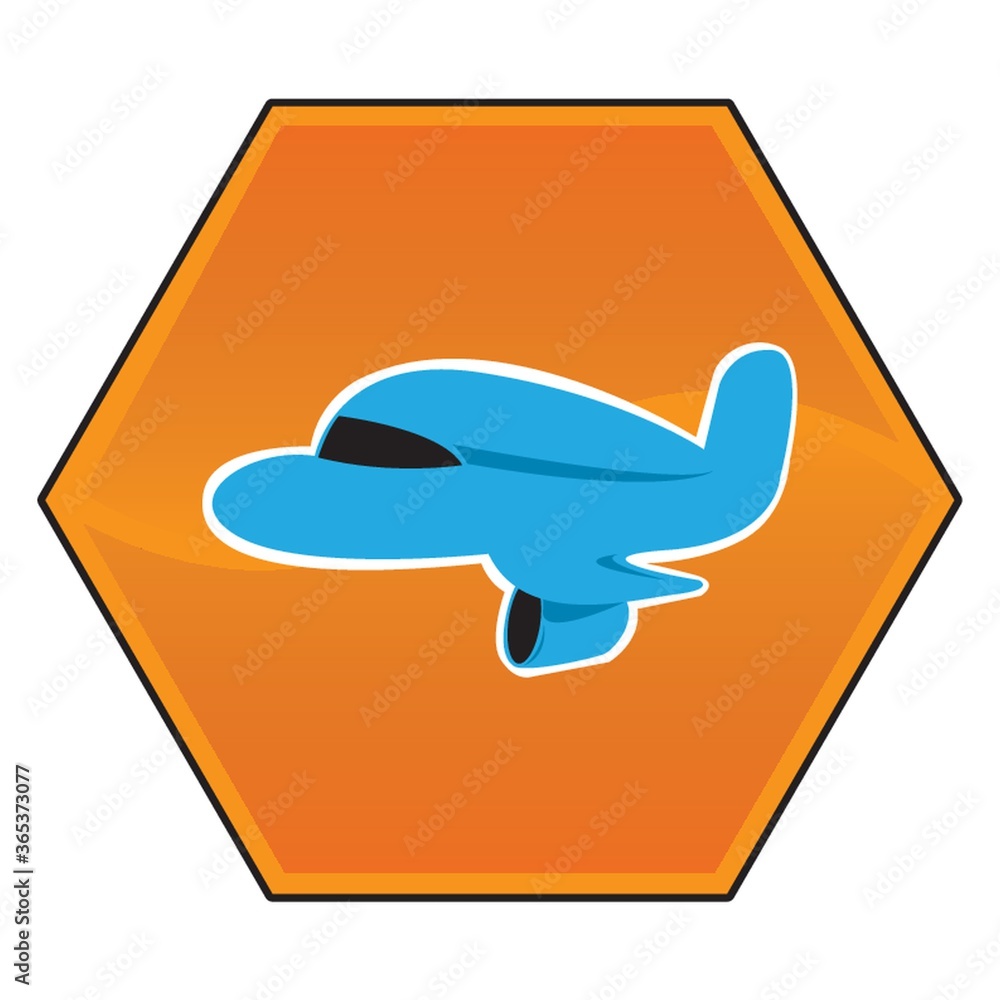 Poster aeroplane