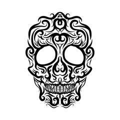 skull tattoo design