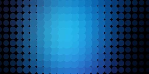 Dark Pink, Blue vector layout with circle shapes. Abstract decorative design in gradient style with bubbles. Pattern for wallpapers, curtains.