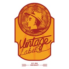 vintage label
