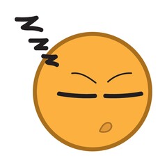 sleeping emoticon