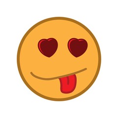 emoticon in love