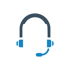 Headphones gadget icon