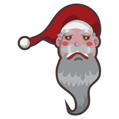 santa claus crying