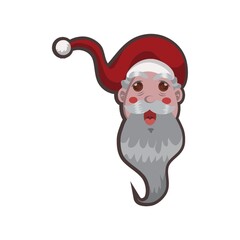sad santa claus