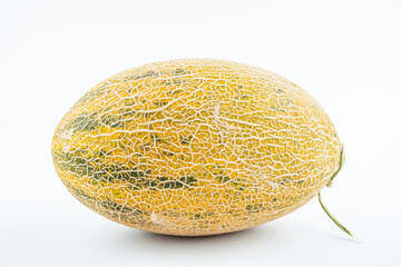 A melon on white background