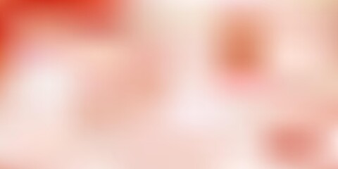 Light red vector abstract blur pattern.
