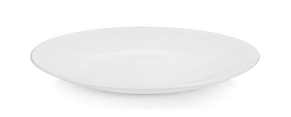 plate on white background