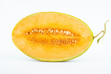 Summer delicious fruit cantaloupe slices