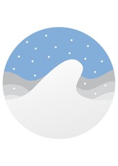 snow mountain