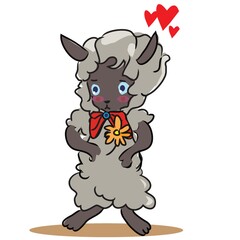 sheep in love
