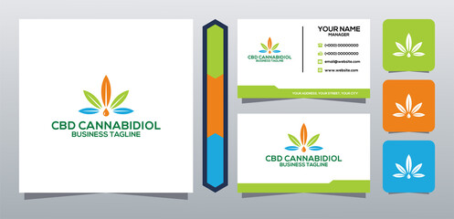  CBD oil Leaf Cannabidiol icon template for CBD Cannabidiol Cannabis Hemp Marijuana Bussiness Consulting Health Company