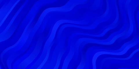 Light Pink, Blue vector template with curves. Colorful illustration, which consists of curves. Pattern for ads, commercials.