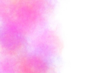 Subtle background in soft light pink pastel watercolor - abstract pale spring texture
