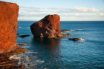 Pu'u Pehe, Sweetheart Rock, Lanai, Hawai'i