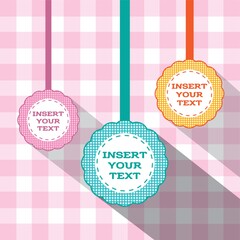 hanging round templates