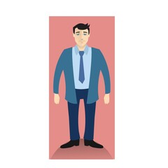 businessman standing