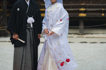 神前結婚式の風景