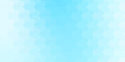 Light BLUE vector template with lines. Repeated lines on abstract background with gradient. Pattern for booklets, leaflets.