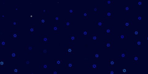 Light blue vector backdrop with virus symbols.