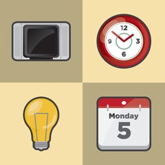 collection of various icons