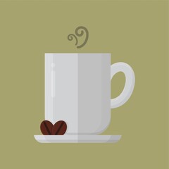 hot coffee cup