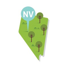 nevada state map