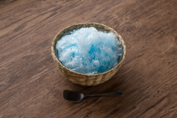 かき氷　Shaved ice that Asian foods