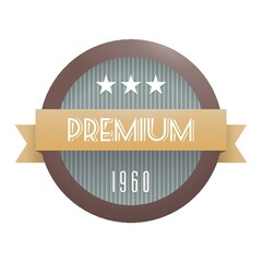 premium quality label