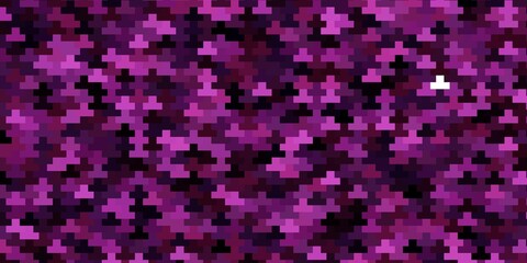 Dark Pink vector pattern in square style. Abstract gradient illustration with rectangles. Pattern for websites, landing pages.