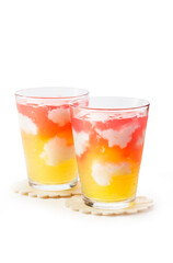 夕焼け空のゼリー【お空のゼリー】