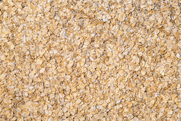 background of crushed Oat, texture