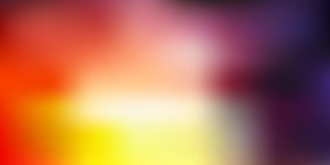 Light blue, yellow vector blur texture.