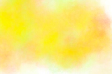 Abstract yellow watercolor paint background. illustration. 